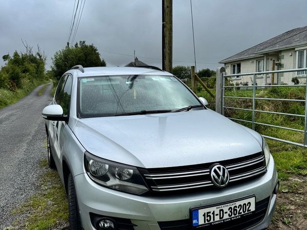 Volkswagen Tiguan SUV, Diesel, 2015, Silver
