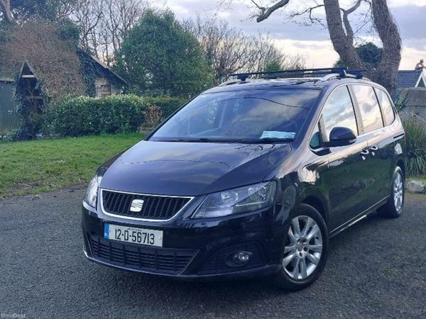 SEAT Alhambra MPV, Diesel, 2012, Black