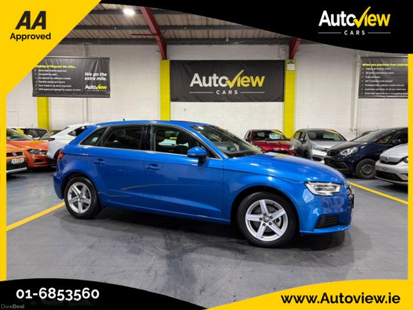Audi A3 Hatchback, Petrol, 2017, Blue