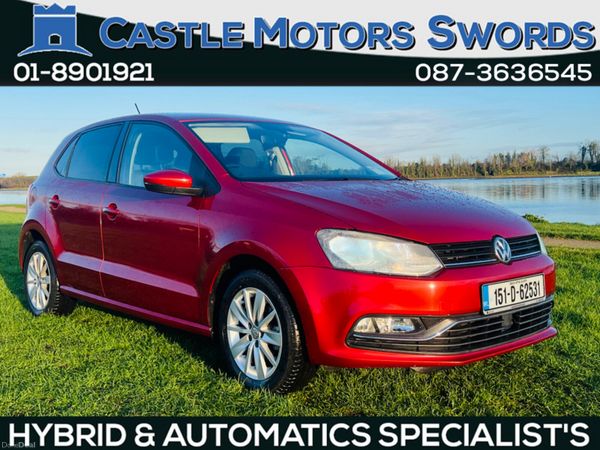 Volkswagen Polo Hatchback, Petrol, 2015, Red
