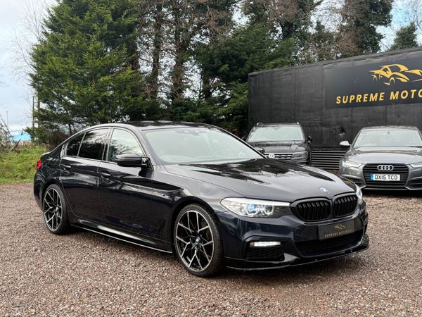 BMW 5-Series Saloon, Diesel, 2017, Black
