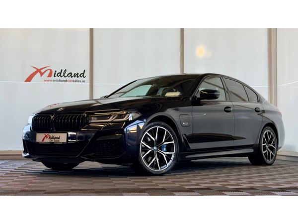 BMW 5-Series Saloon, Petrol Plug-in Hybrid, 2023, Black