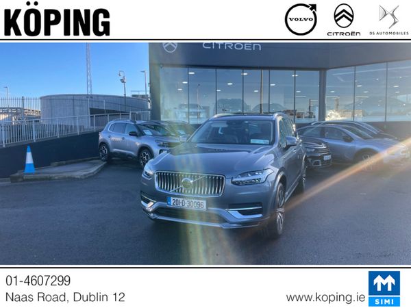 Volvo XC90 MPV, Petrol Plug-in Hybrid, 2020, Grey