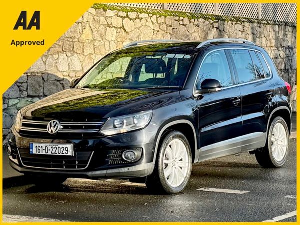 Volkswagen Tiguan SUV, Diesel, 2016, Black