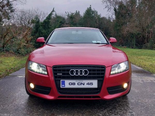 Audi A5 Coupe, Diesel, 2008, Red