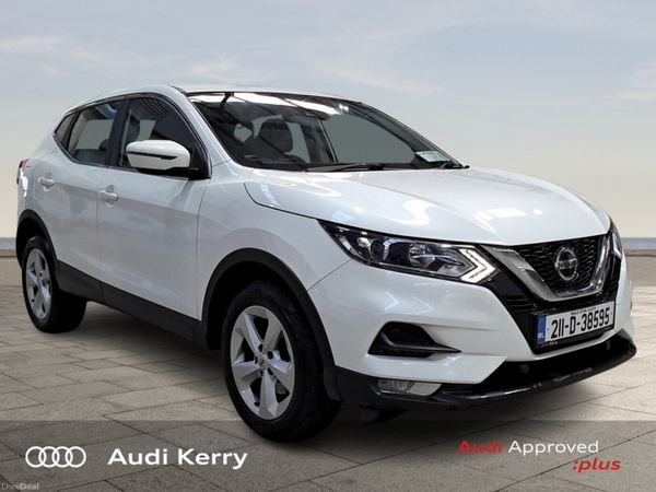 Nissan Qashqai Hatchback, Petrol, 2021, White