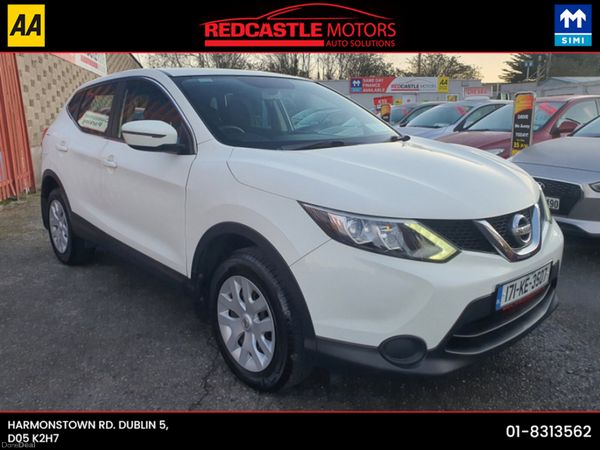 Nissan Qashqai MPV, Petrol, 2017, White