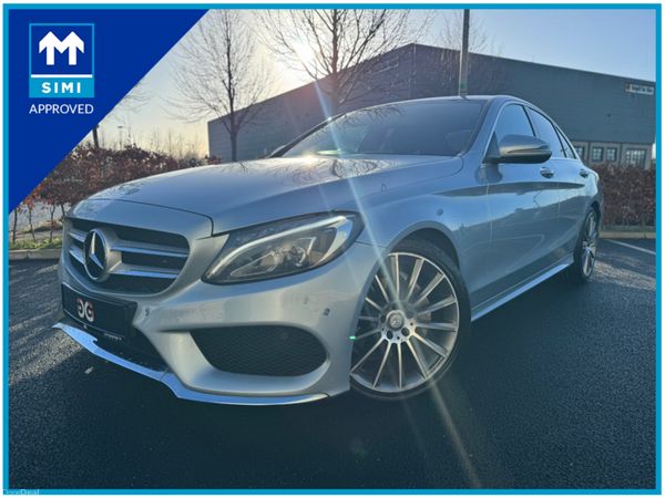 Mercedes-Benz C-Class Saloon, Diesel, 2017, Silver
