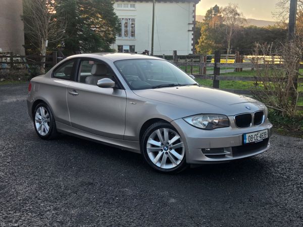 BMW 1-Series Coupe, Diesel, 2008, Silver