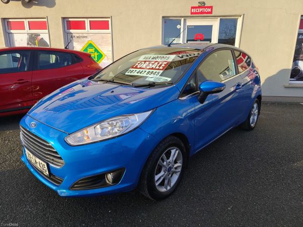 Ford Fiesta Hatchback, Petrol, 2014, Blue