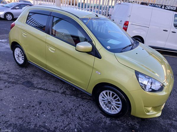 Mitsubishi Mirage Hatchback, Petrol, 2012, Gold