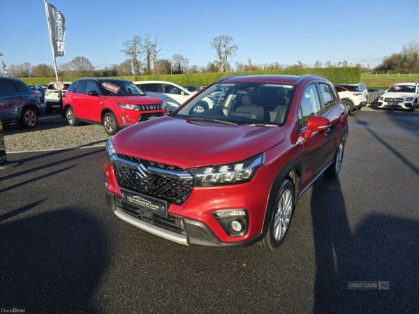 Suzuki S-CROSS SUV, Petrol Hybrid, 2024, Red