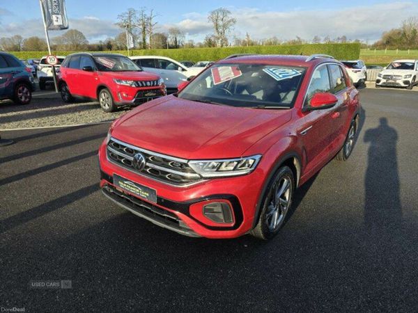 Volkswagen T-Roc SUV, Petrol, 2022, Red
