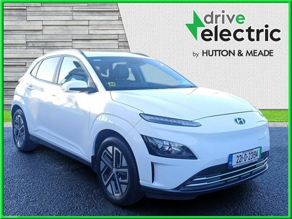 Hyundai KONA SUV, Electric, 2022, White