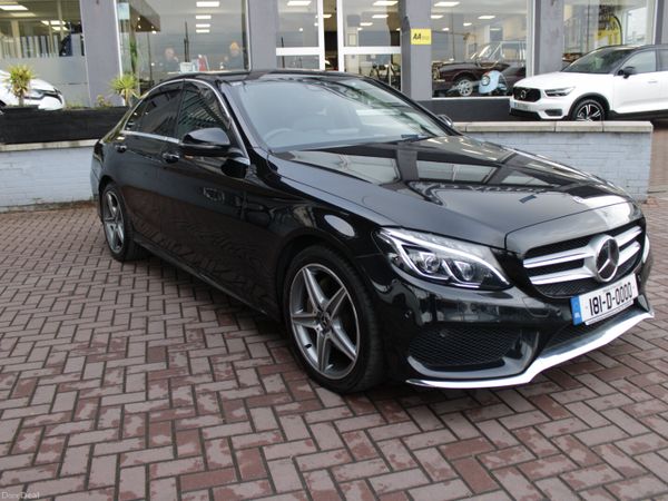 Mercedes-Benz C-Class Saloon, Diesel, 2018, Black