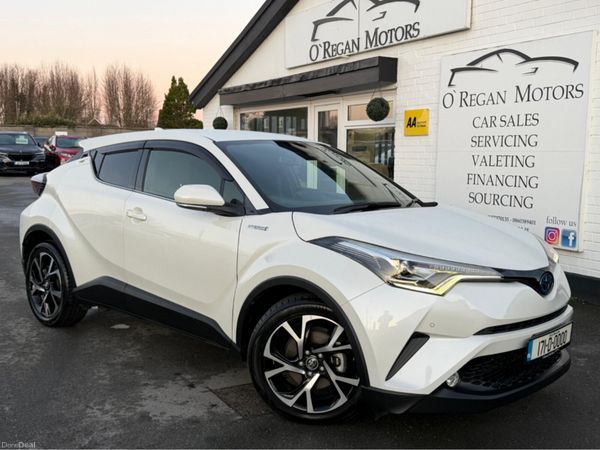 Toyota C-HR Hatchback, Petrol Hybrid, 2017, White