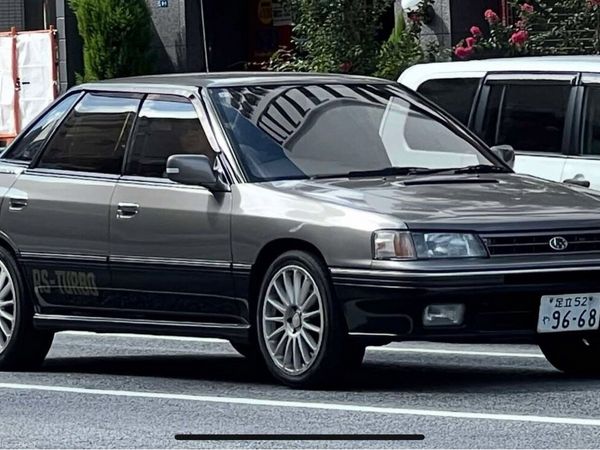 Subaru Legacy Saloon, Petrol, 1989, Grey