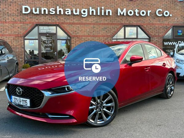 Mazda Mazda3 Saloon, Petrol, 2022, Red