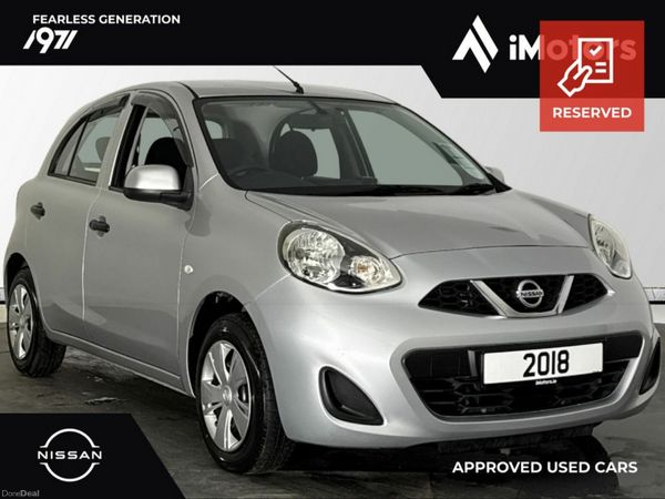 Nissan Micra Hatchback, Petrol, 2018, Silver
