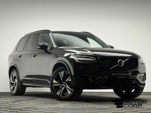 Volvo XC90 Estate, Petrol Plug-in Hybrid, 2020, Black