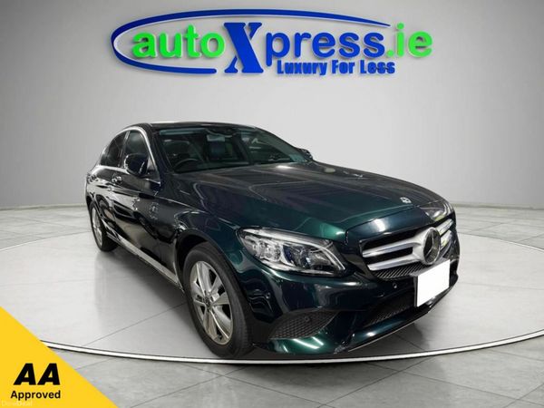 Mercedes-Benz C-Class Saloon, Petrol, 2019, Green