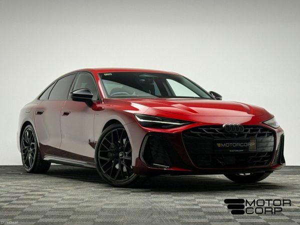 Audi A6 Saloon, Petrol Plug-in Hybrid, 2025, Red