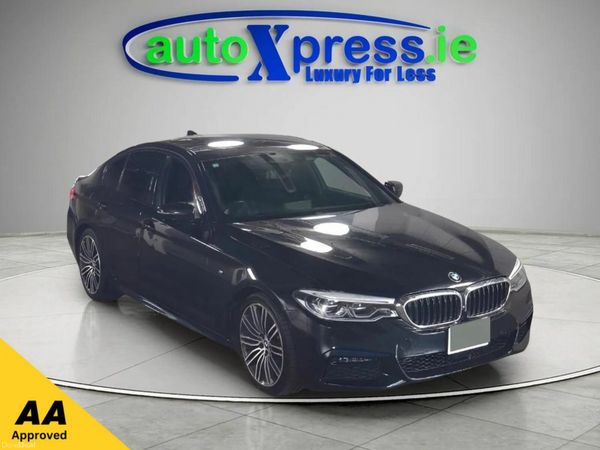 BMW 5-Series Saloon, Diesel, 2018, Black