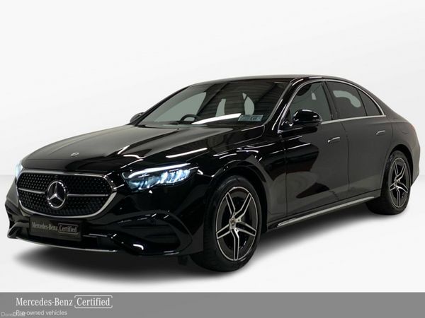 Mercedes-Benz E-Class Saloon, Diesel Plug-in Hybrid, 2025, Black