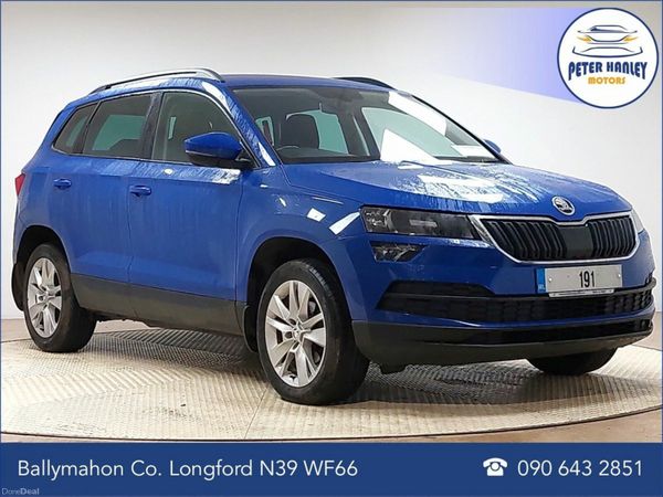 Skoda Karoq SUV, Diesel, 2019, Blue
