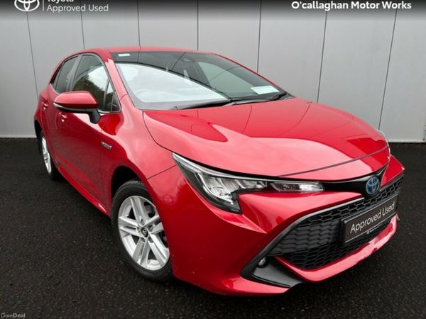 Toyota Corolla Hatchback, Petrol Hybrid, 2020, Red
