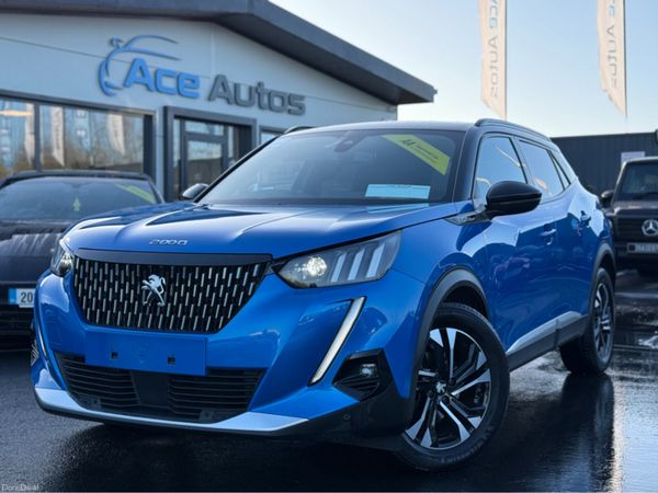 Peugeot 2008 SUV, Petrol, 2020, Blue