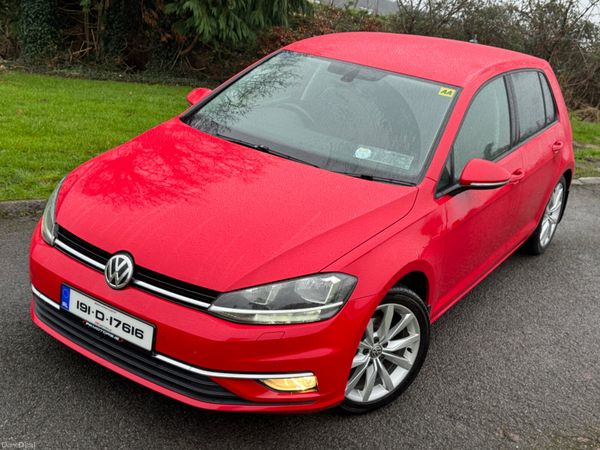 Volkswagen Golf Estate, Diesel, 2019, Red