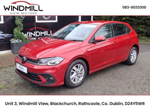 Volkswagen Polo Hatchback, Petrol, 2022, Red