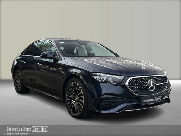 Mercedes-Benz E-Class Saloon, Diesel Plug-in Hybrid, 2025, Blue