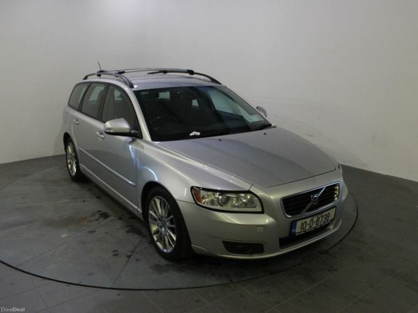 Volvo V50 Estate, Diesel, 2010, Silver