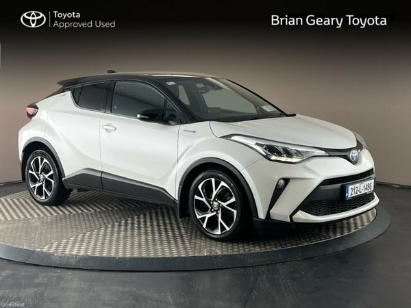 Toyota C-HR SUV, Petrol Hybrid, 2021, White