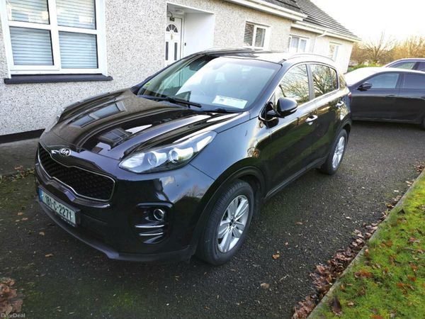 Kia Sportage SUV, Diesel, 2018, Black