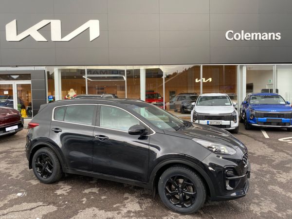 Kia Sportage SUV, Diesel Hybrid, 2021, Black