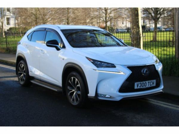 Lexus NX Estate, Petrol Hybrid, 2016, White