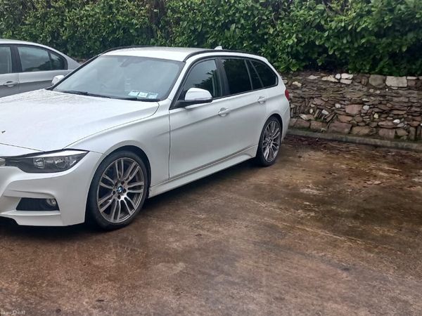 BMW 3-Series Estate, Diesel, 2014, White