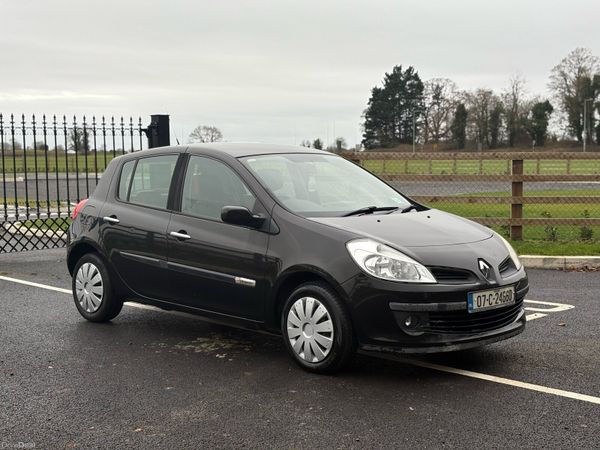Renault Clio Hatchback, Petrol, 2007, Black