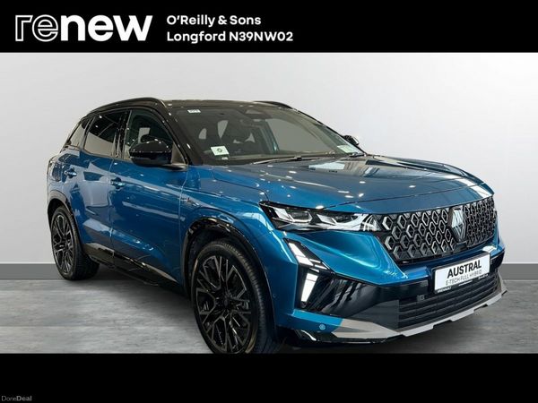 Renault Austral SUV, Petrol Hybrid, 2026, Blue