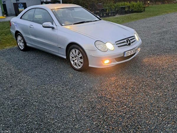 Mercedes-Benz CLK Coupe, Petrol, 2007, Silver