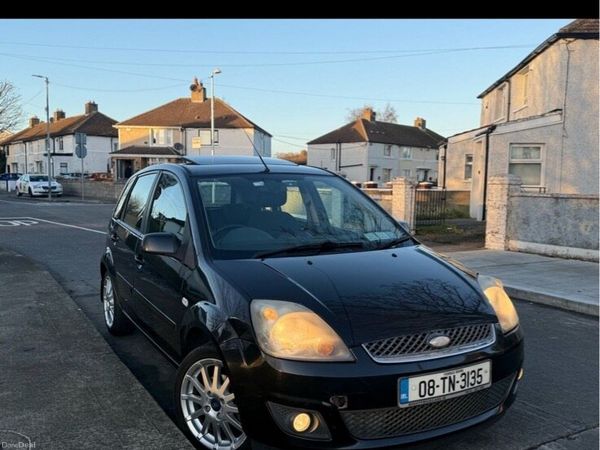 Ford Fiesta Hatchback, Diesel, 2008, Black