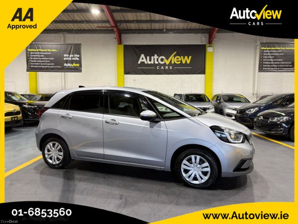 Honda Jazz Hatchback, Petrol Hybrid, 2021, Silver