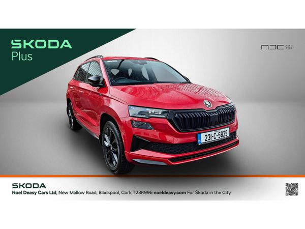 Skoda Karoq SUV, Diesel, 2023, Red