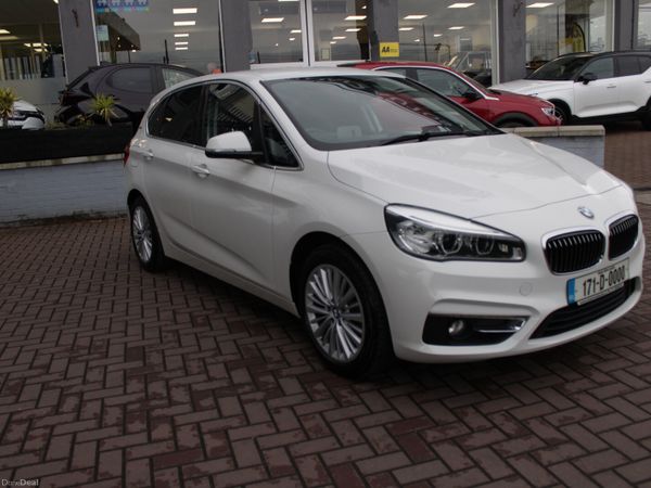 BMW 2-Series MPV, Petrol Hybrid, 2017, White