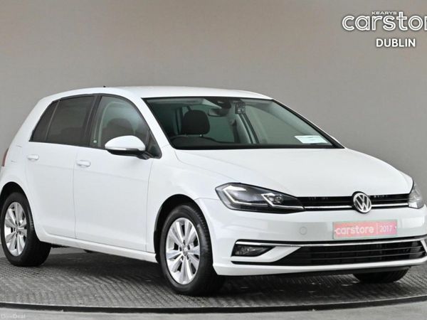 Volkswagen Golf Hatchback, Petrol, 2017, White