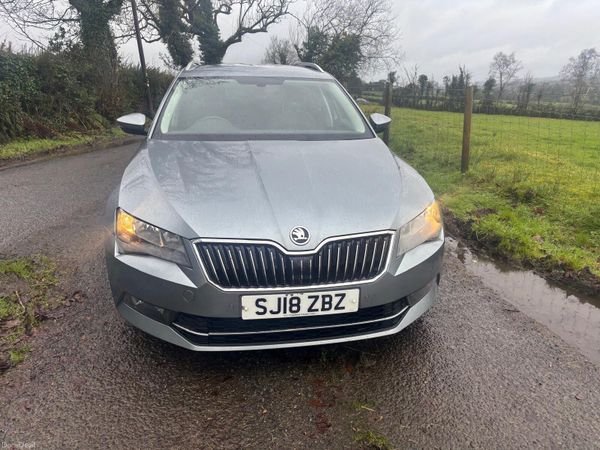 Skoda Superb Estate, Diesel, 2018, Grey