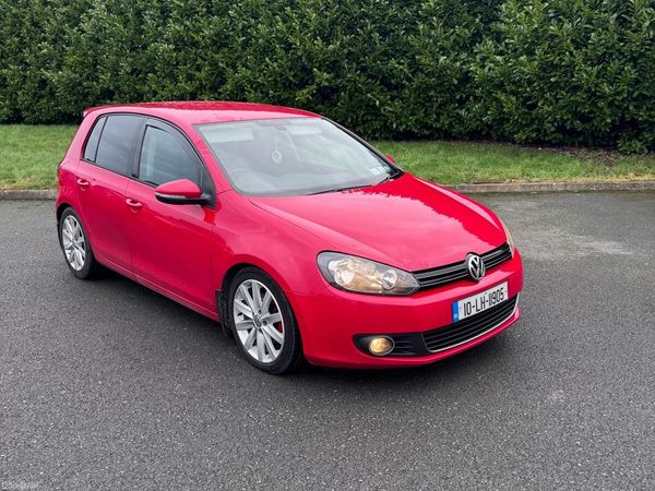 Volkswagen Golf Hatchback, Diesel, 2010, Red